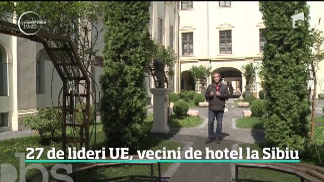 Măsurile de securitate de la Summitul Uniunii Europene. Cei 27 de lideri europeni invitaţi &icirc;n Rom&acirc;nia vor &icirc;mpărţi toţi un singur hotel