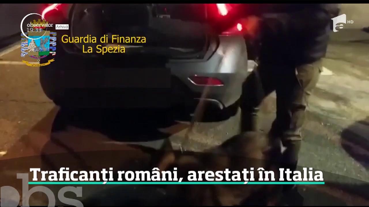 Traficanți de droguri rom&acirc;ni, arestați &icirc;n Italia
