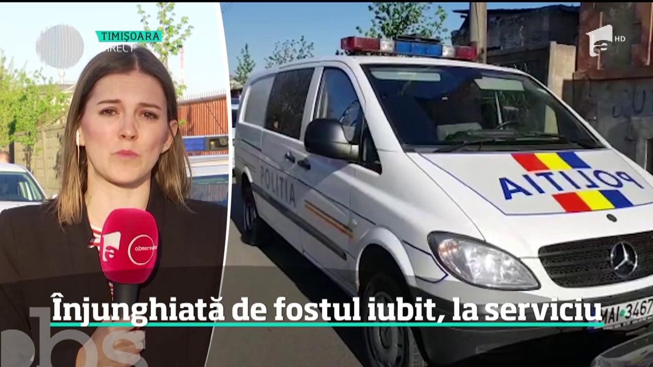 Femeie de 30 de ani, &icirc;njunghiată mortal de fostul iubit &icirc;n timp ce se afla serviciu