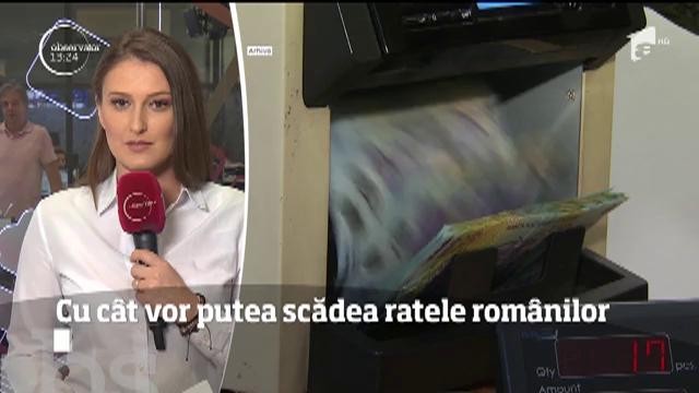 Rom&acirc;nii care vor lua un credit, &icirc;ncep&acirc;nd cu 1 mai, vor avea rate mai mici cu p&acirc;nă la 100 de lei faţă de cei care sunt deja &icirc;ndatoraţi la bancă