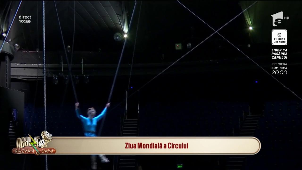 Ziua Mondială a Circului, sărbătorită la Neatza cu Răzvan și Dani
