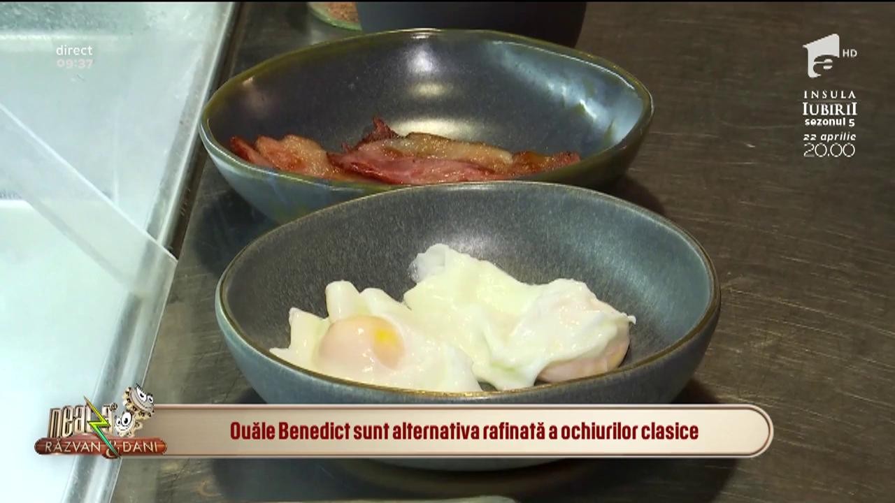 Micul dejun al regilor! &Icirc;ncearcă și tu rețeta de ouă Benedict!