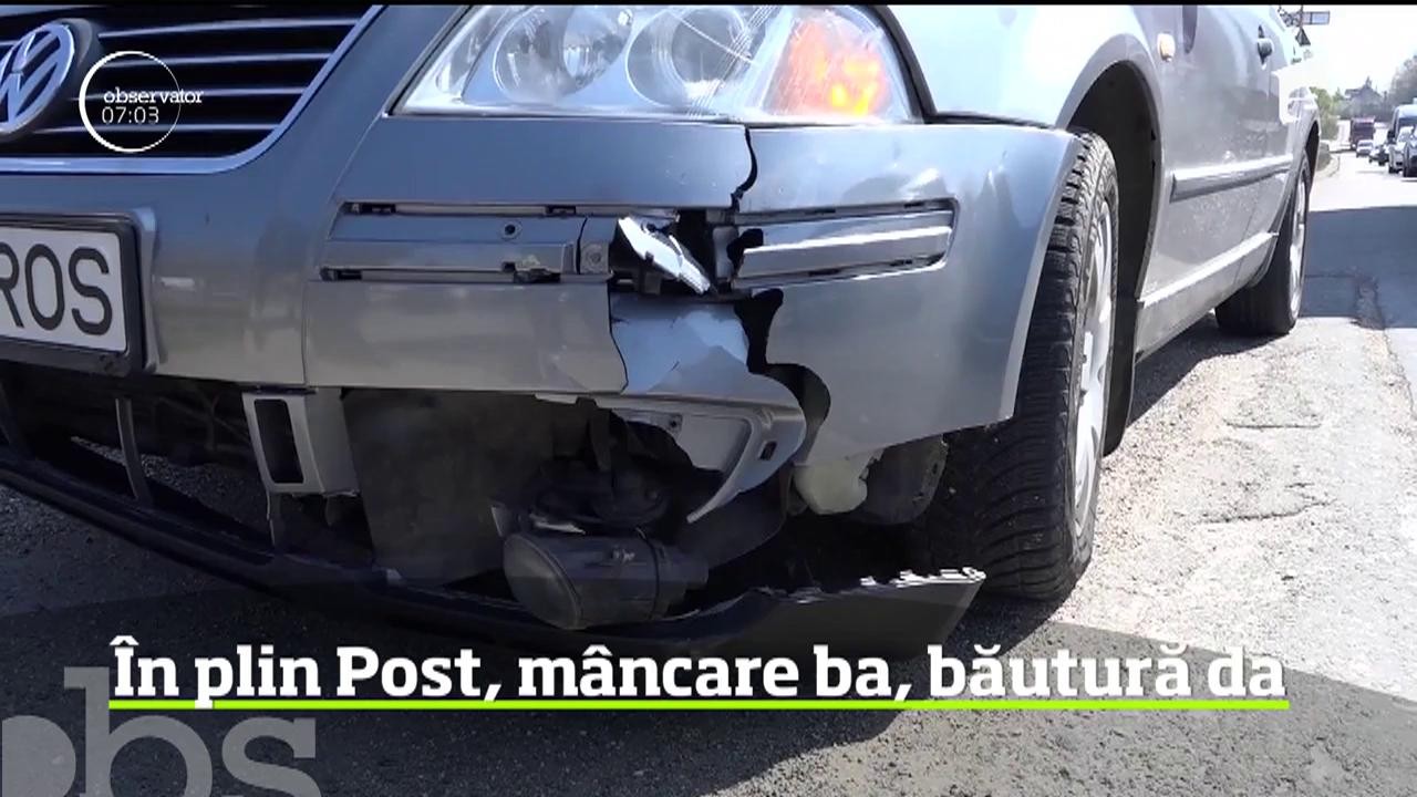 Ghinion pentru un călugăr din Argeş, care, &icirc;n plin Post, a uitat de cele sfinte şi s-a urcat băut la volan