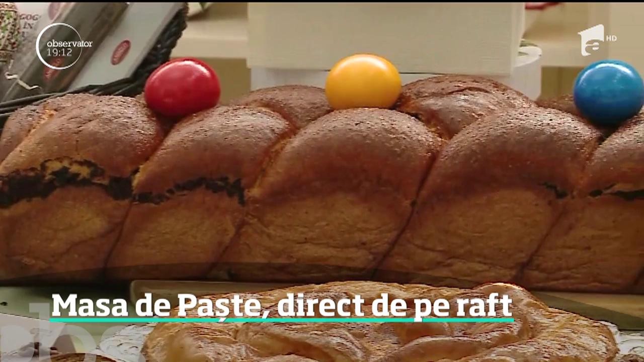 A &icirc;nceput maratonul cumpărăturilor! Pe rafturile magazinelor găsim tot meniul de Paşte