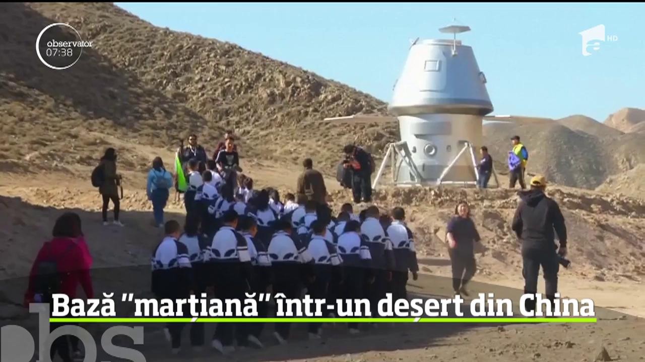 Bază "marțiană" &icirc;ntr-un deșert din China