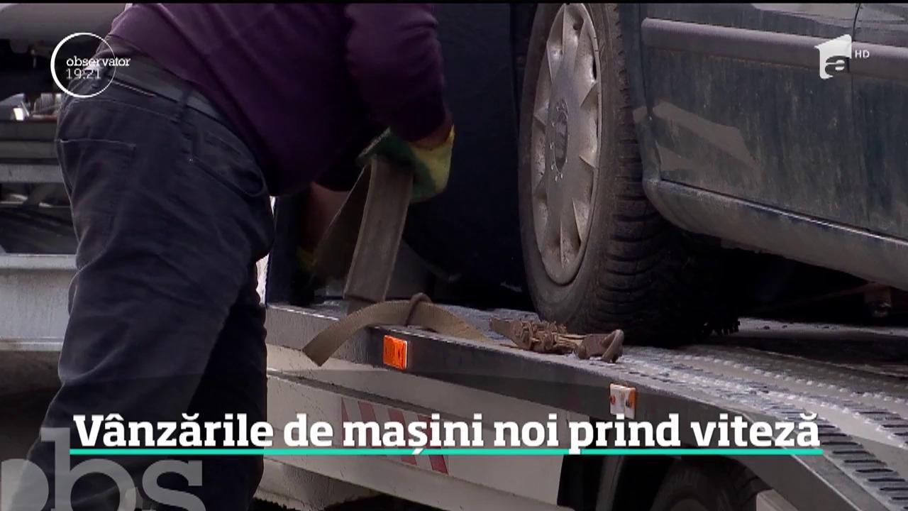 Numărul maşinilor noi v&acirc;ndute &icirc;n Rom&acirc;nia a crescut cu 25%