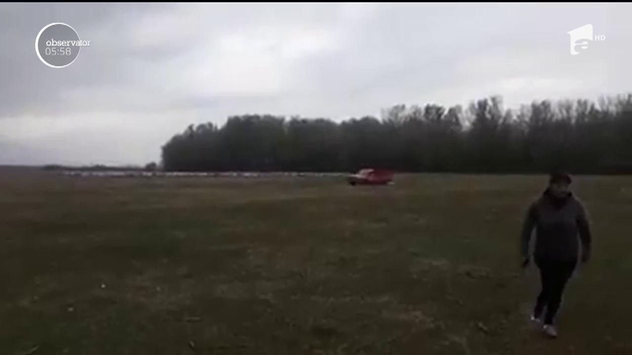 Scene şocante filmate la ieşirea din Bacău. Un şofer a lovit intenţionat cu maşina un băiat, ca să se răzbune
