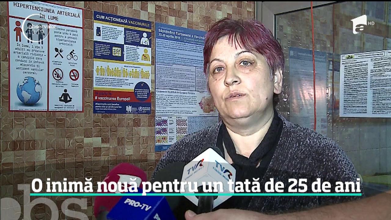 O inimă nouă pentru un tată de 25 de ani. Intervenția a avut loc la Institutul Inimii din T&acirc;rgu Mureş