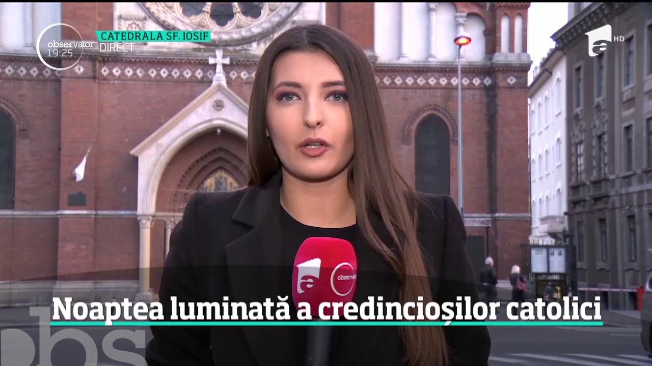 Catolicii sărbătoresc &icirc;n această seara &Icirc;nvierea lui Cristos. &Icirc;n Capitală, ceremonia va &icirc;ncepe la la ora 23, la Catedrala Sf&acirc;ntul Iosif