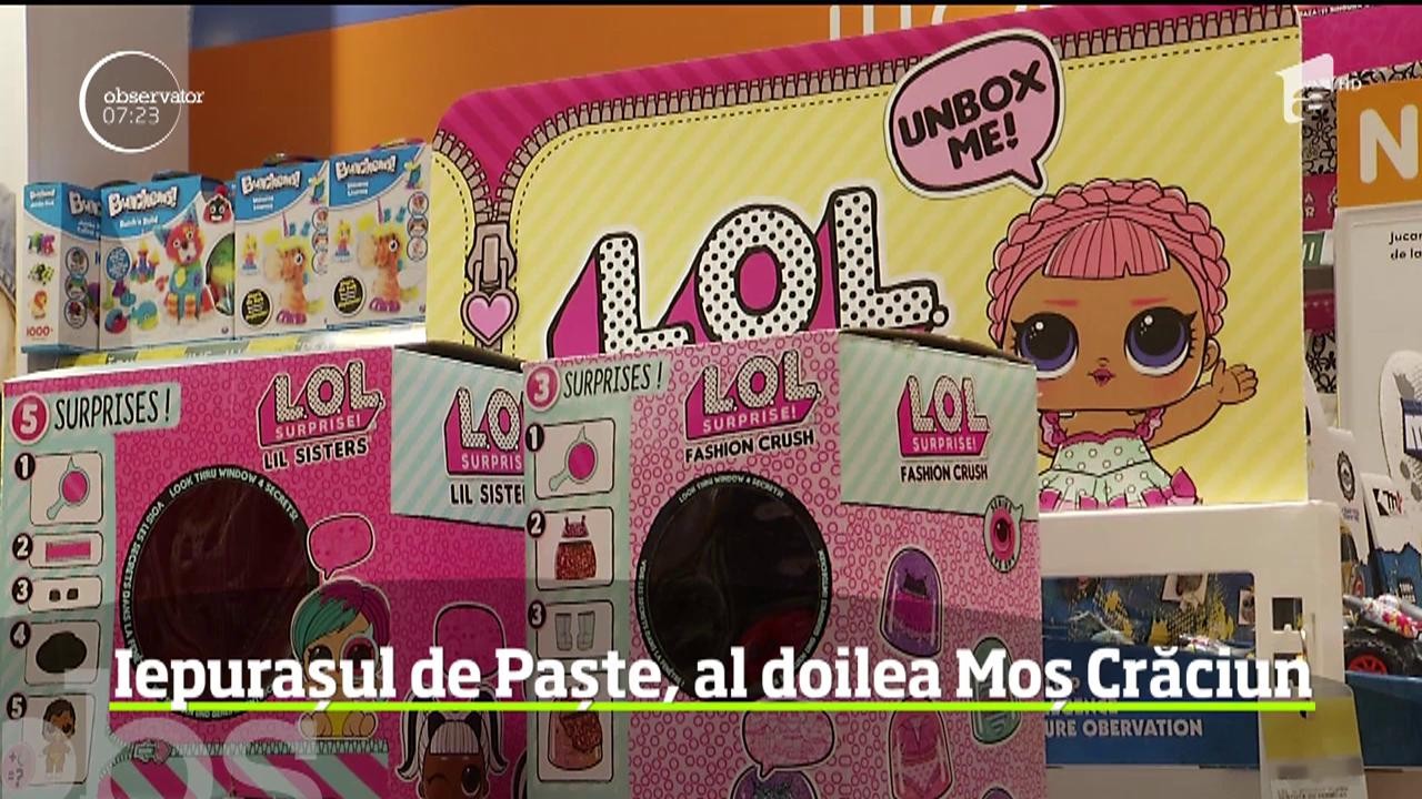 Iepurașul de Paște, al doilea Moș Crăciun. Ce cadouri &icirc;și doresc copii