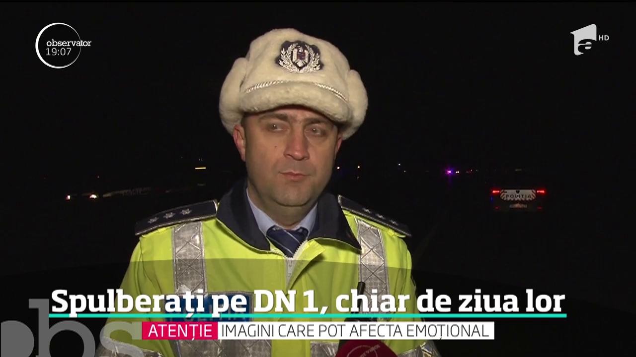 Spulberați pe DN1, chiar de ziua lor. Doi tineri au murit, iar al treilea este &icirc;n comă