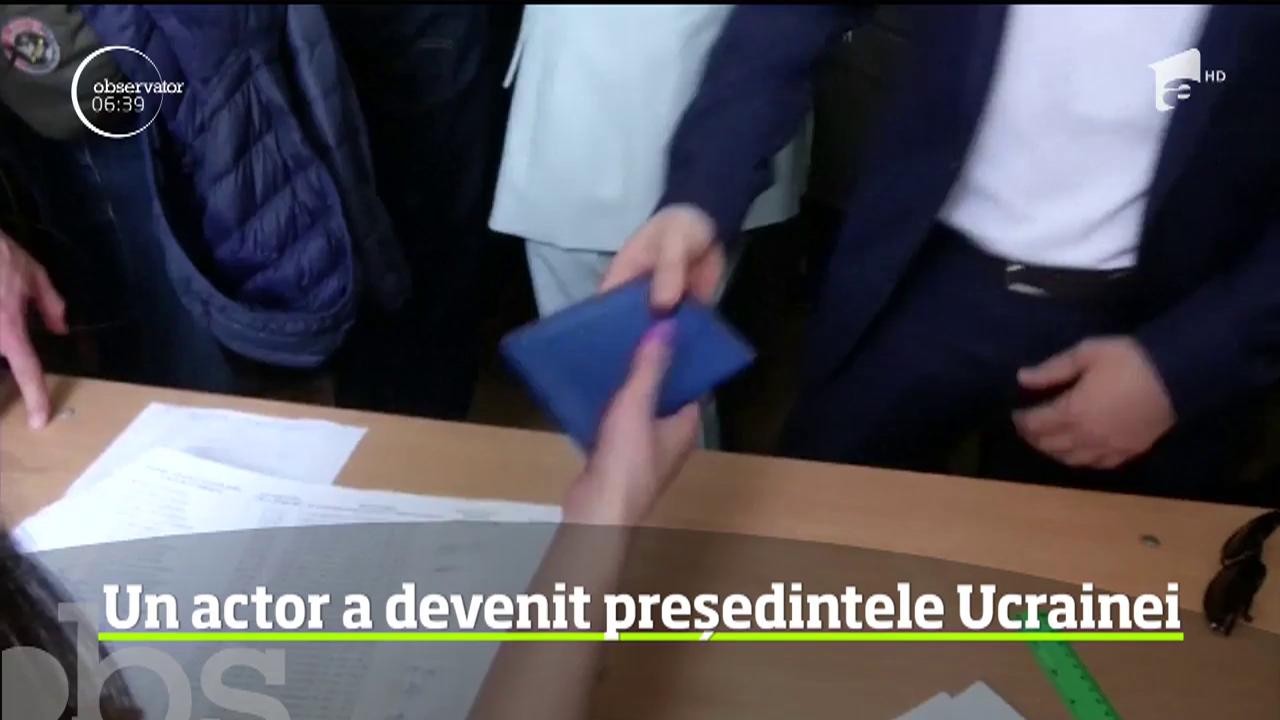 Volodimir Zelensky a c&acirc;ştigat al doilea tur de scrutin cu 73 la sută din sufragii