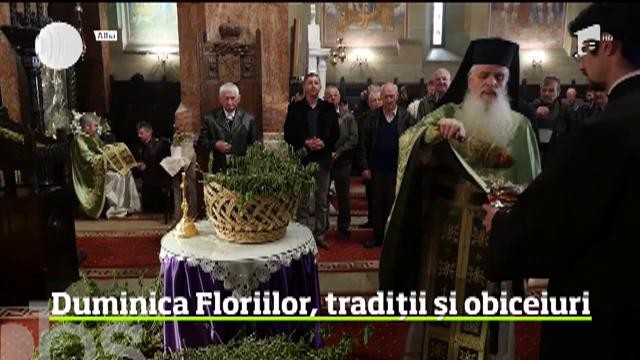 A fost duminica Floriilor pentru creştinii ortodocşi, zi care marchează intrarea lui Iisus Hristos &icirc;n Ierusalim