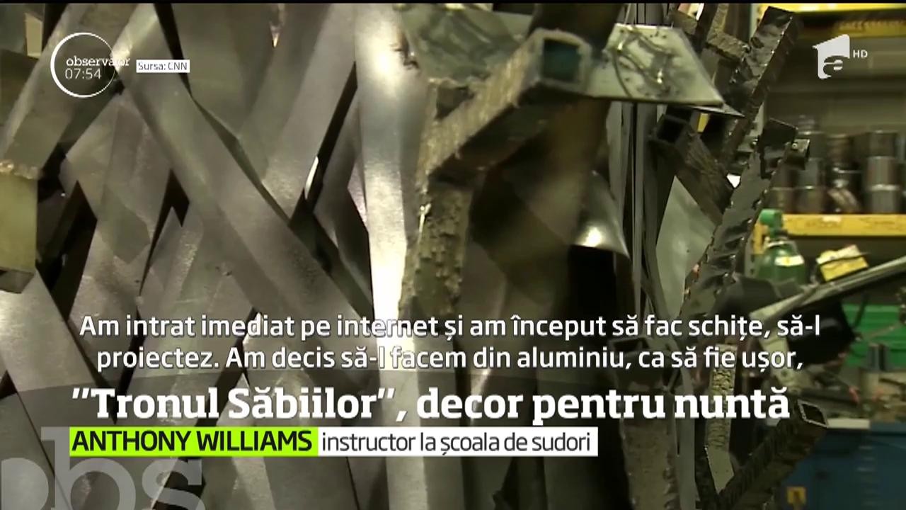 Un american şi-a realizat visul: s-a căsătorit cu aleasa inimii &icirc;n faţa Tronului Săbiilor, din serialul "Urzeala Tronurilor"