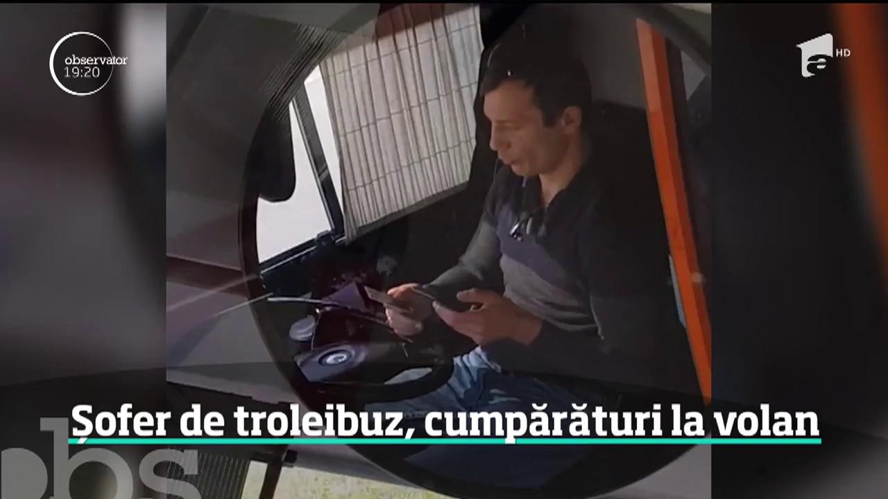 Şoferul unui troleibuz din Capitală a pus viaţa pasagerilor &icirc;n pericol