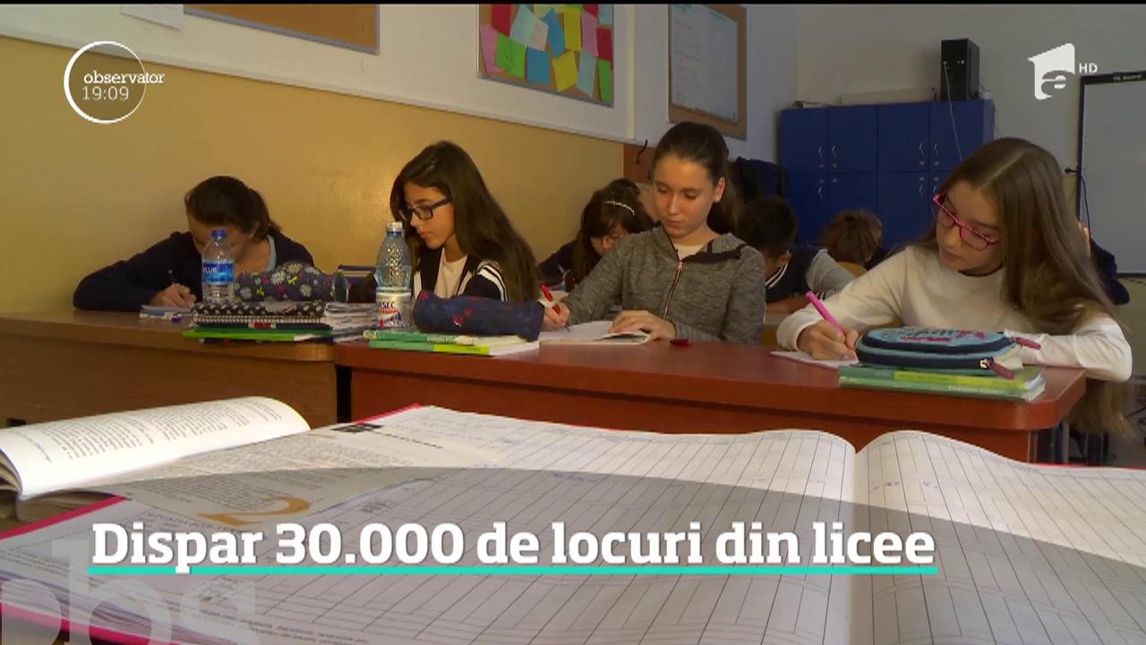 De la toamnă, 30 de mii de elevi nu vor mai prinde loc &icirc;n clasa a noua, &icirc;n colegii şi liceele teoretice!