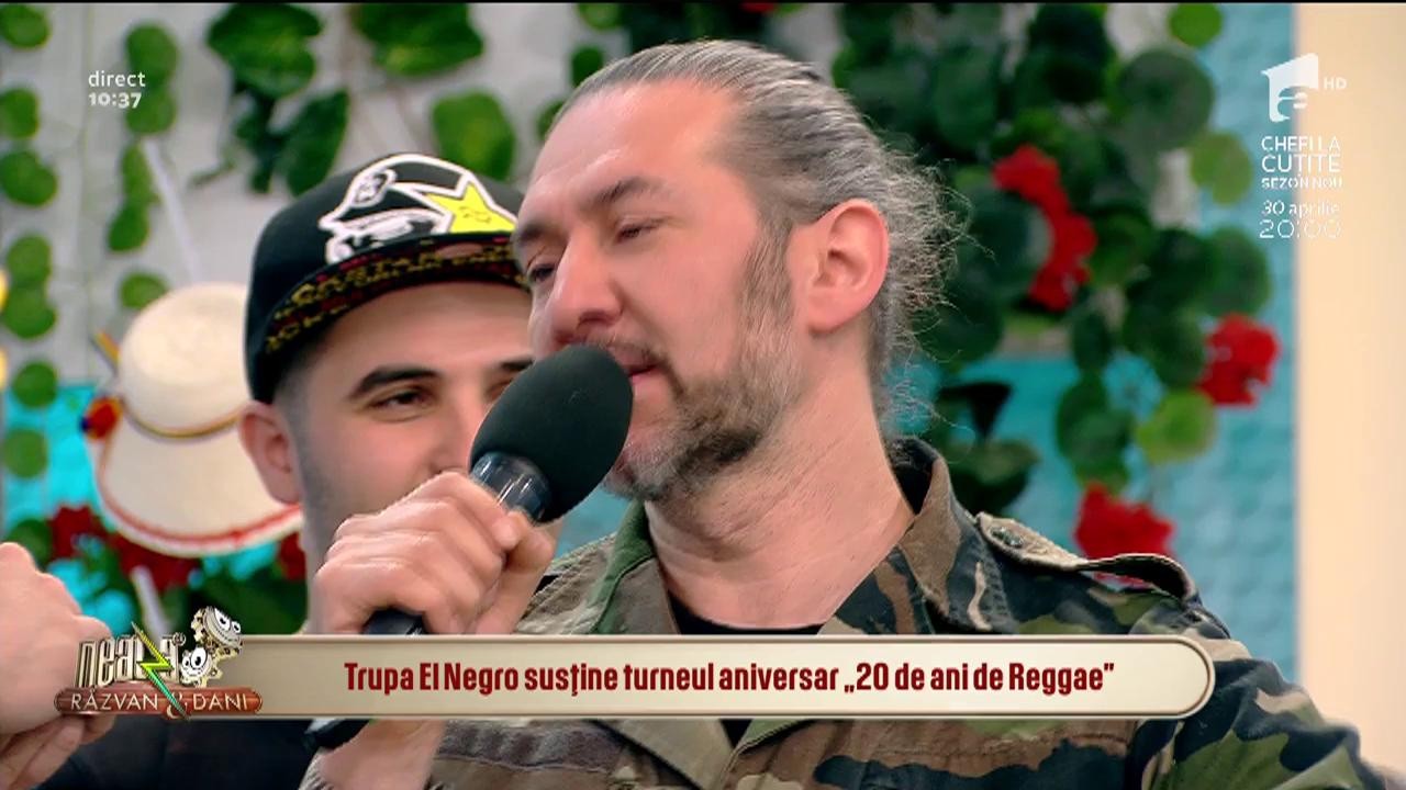 Trupa El Negro susține turneul aniversar 20 de ani de Raggae: C&acirc;nd vine &icirc;ntreținerea mi-aș fi dorit să fiu un Salam