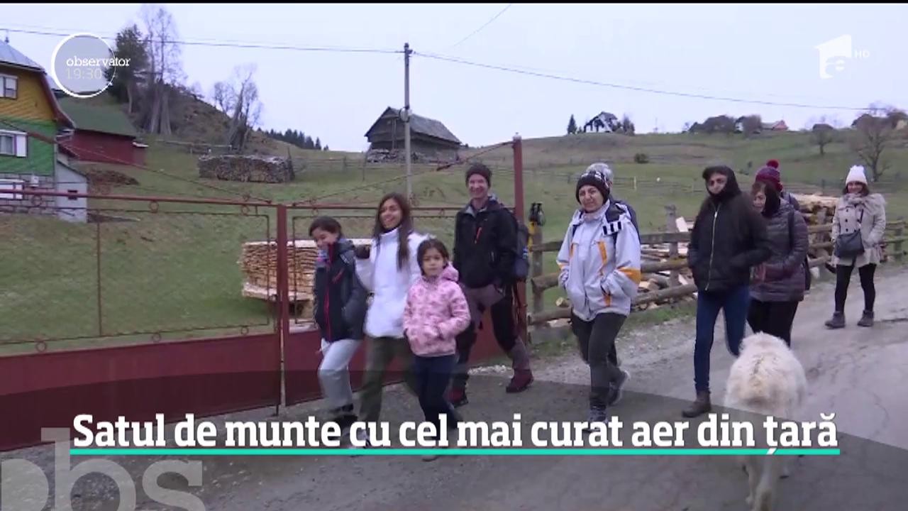 Satul de munte cu cel mai curat aer din Rom&acirc;nia