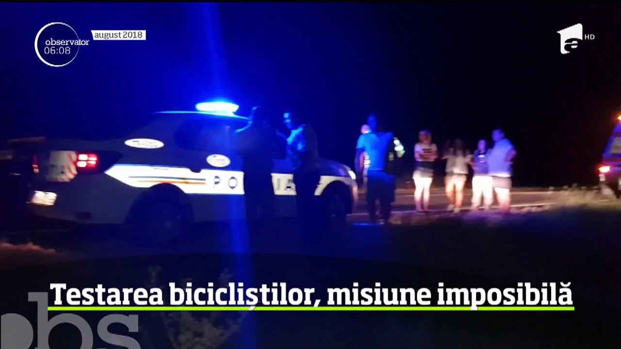 O lege incompletă face ca bicicliştii şi căruţaşii prinşi băuţi pe drumurile publice să nu poată fi obligaţi la testarea cu aparatul etilotest
