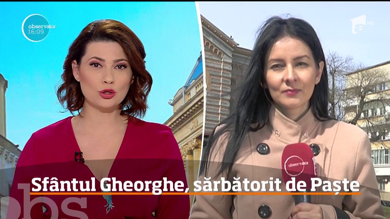Sf&acirc;ntul Gheorghe, sărbătorit de Paște