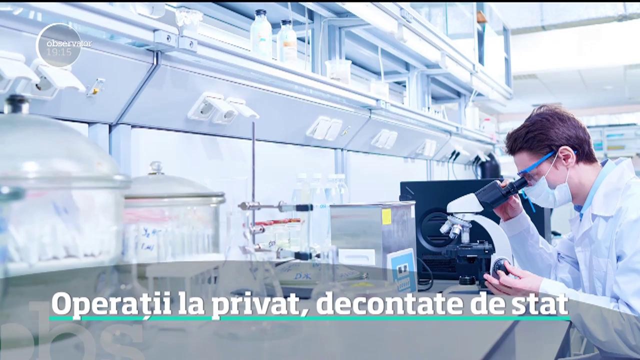 O parte din tratamentul pacienţilor la privat va fi decontat de stat