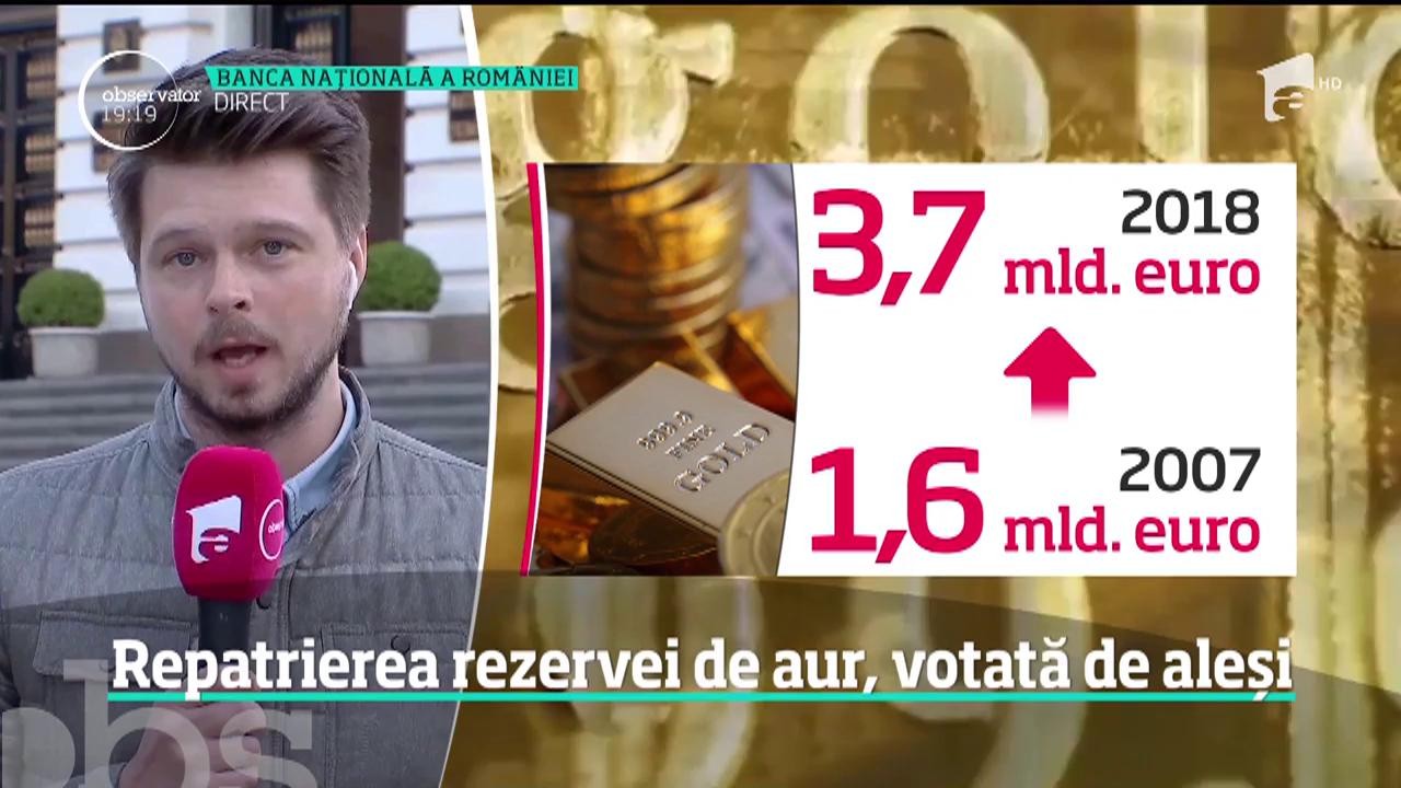 Aurul Rom&acirc;niei se va &icirc;ntoarce &icirc;n ţară
