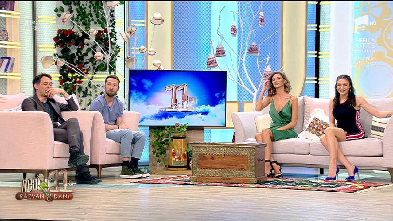 Fantezii interzise, cu Ramona Olaru, noua vecina de la Neatza cu Răzvan și Dani. Dani Oțil, de vorbă cu un amic: Ce craci are! Mi-a plăcut foarte mult