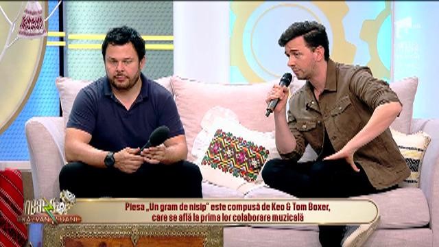 Keo și Tom Boxer au lansat melodia Un gram de nisip: Este cea mai mai lentă melodie a mea. Ne-am g&acirc;ndit să mai facem și muzică, nu doar scandal
