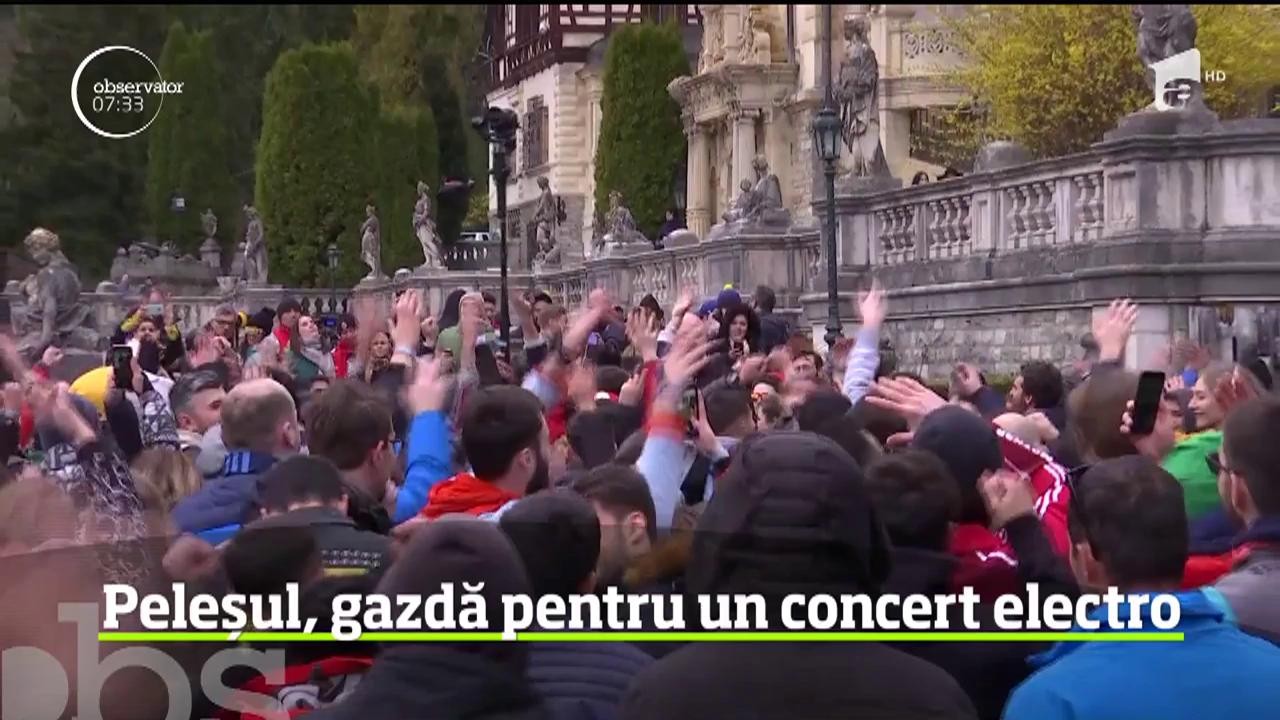 Castelul Peleș, gazdă pentru muzică electronică