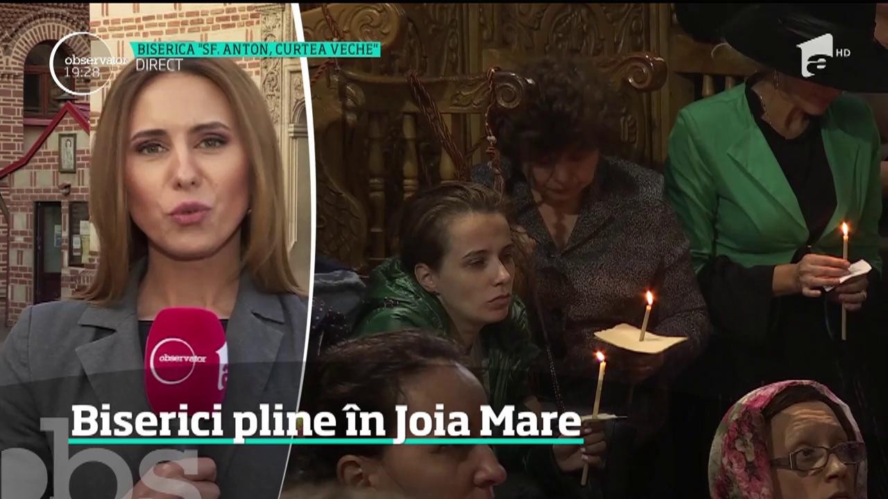 Credincioşii au luat cu asalt bisericile &icirc;n Joia Mare!