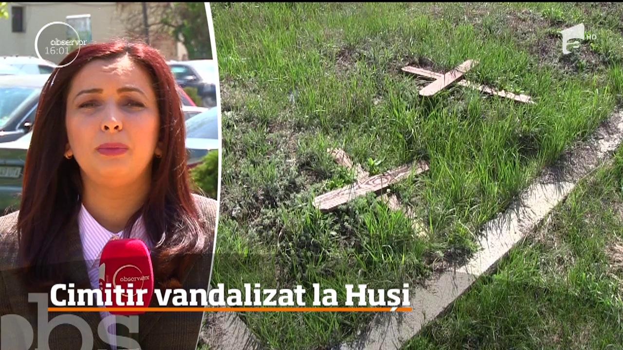 Vandalizare cu repetiţie la Huşi! Vandalii au lovit din nou