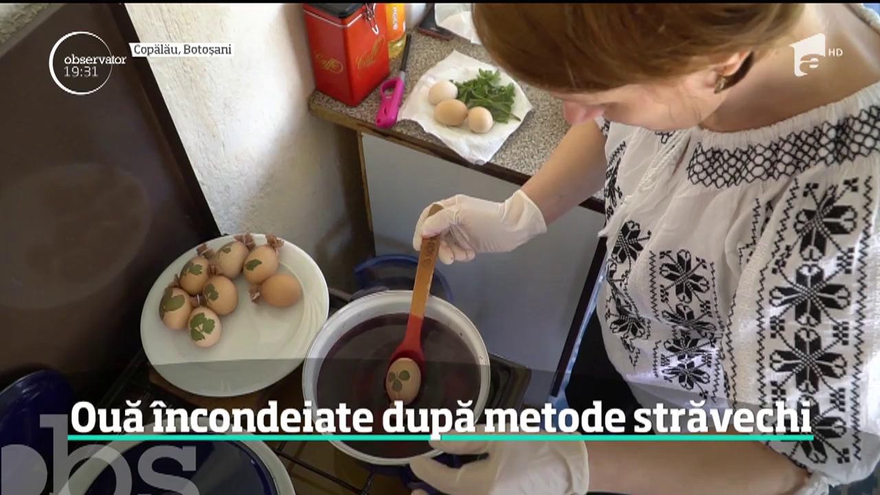 Ouă &icirc;ncondeiate după metode străvechi