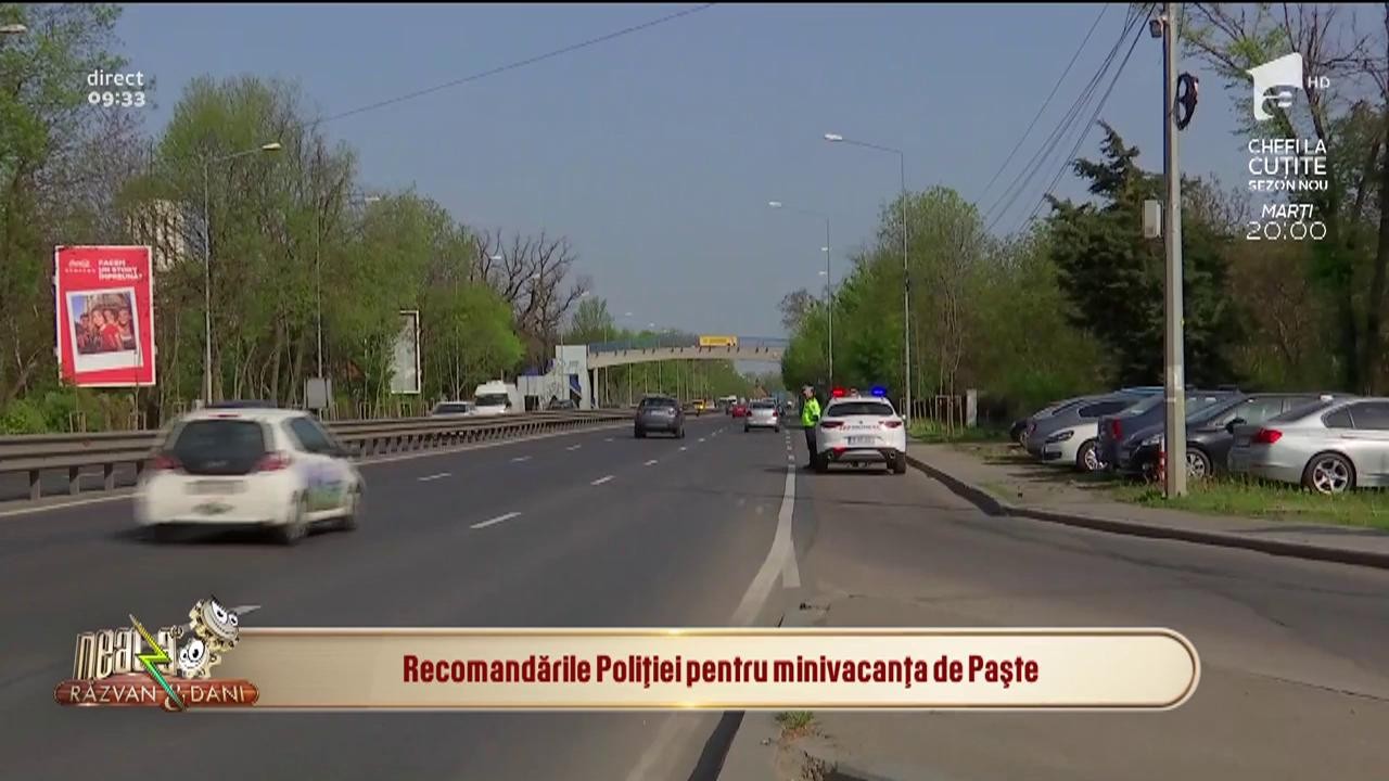 Recomandările poliției pentru minivacanța de Paște: Să se asigure &icirc;nainte de orice manevră &icirc;n trafic
