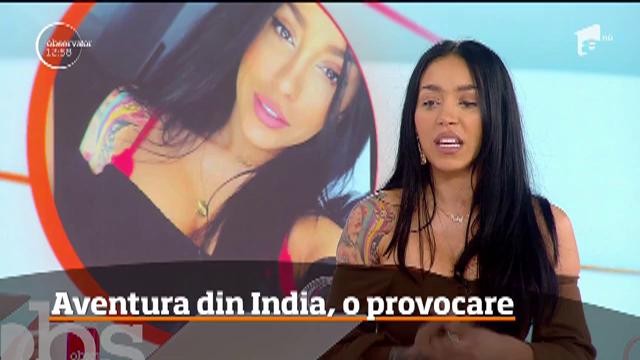 Ruby a venit &icirc;n platoul Observator unde ne-a povestit aventura ei din India