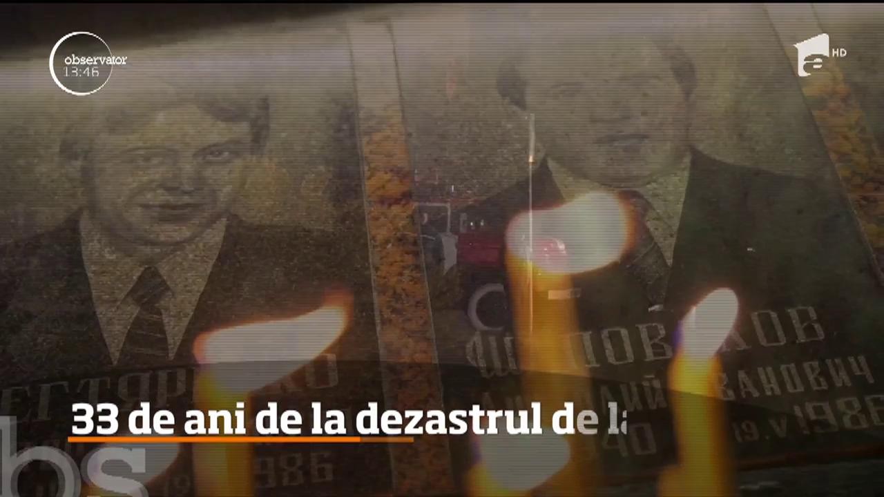 S-au &icirc;mplinit 33 de ani de la dezastrul de la Cernob&icirc;l!