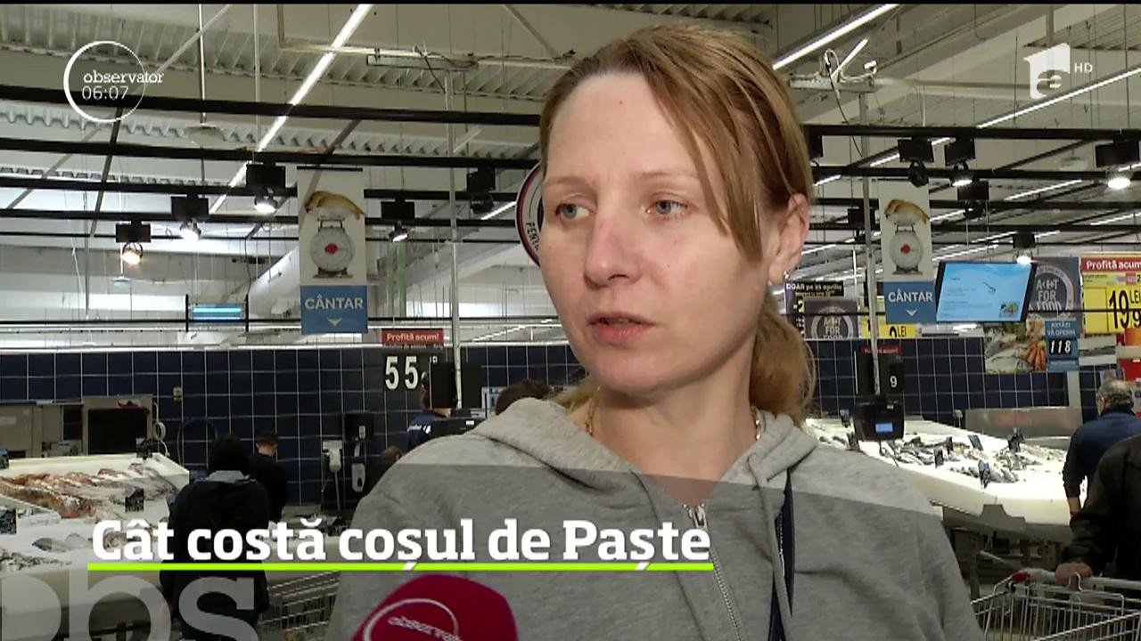 C&acirc;t costă coșul de Paște