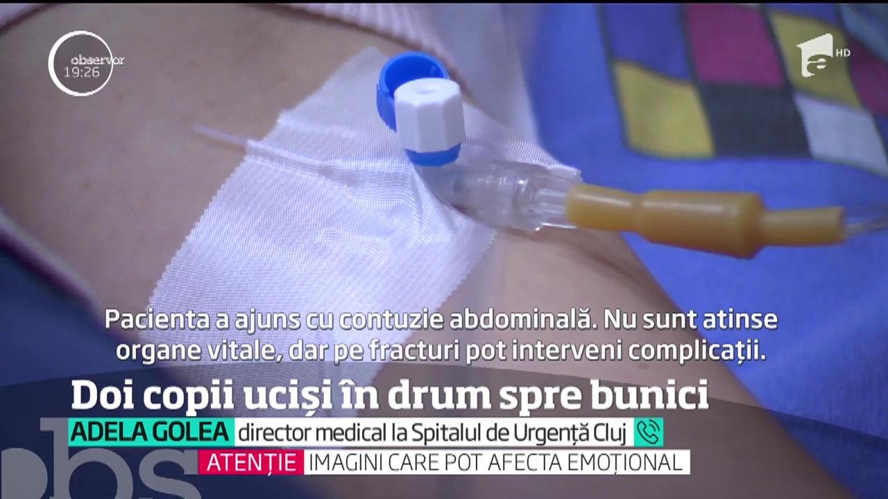 &Icirc;n prag de Paşte, o familie şi-a pierdut ambii copii, pe o şosea din Cluj