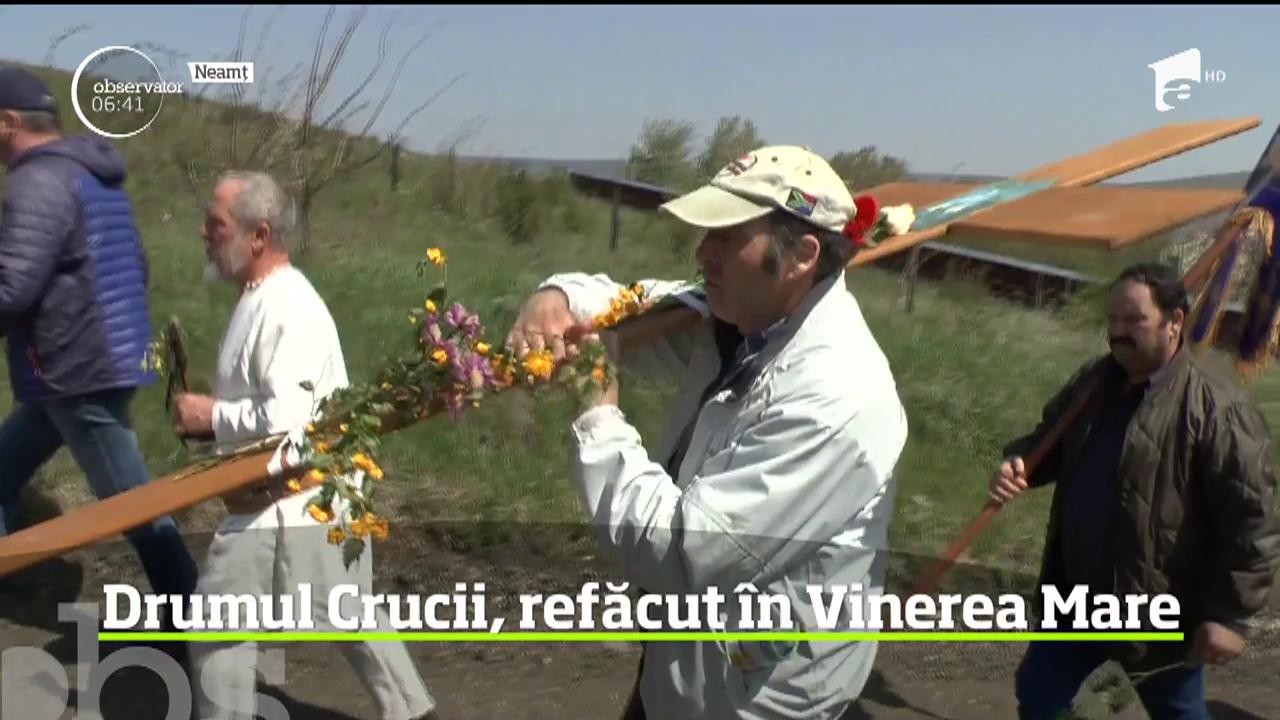 &Icirc;n Vinerea Mare, zeci de mii de credincioşi au refăcut drumul M&acirc;ntuitorului către Golgota, la Ierusalim