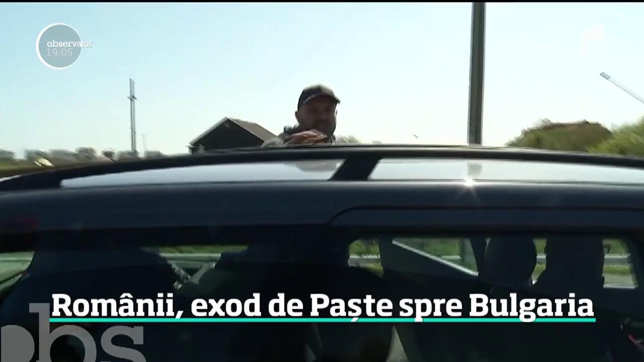 Rom&acirc;nii, exod de Paște spre Bulgaria