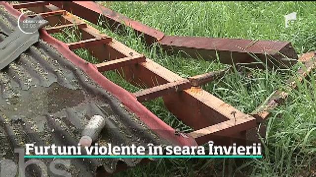S-au rupt norii &icirc;n Seara &Icirc;nvierii! Furtuni violente au lovit o mare parte din ţară