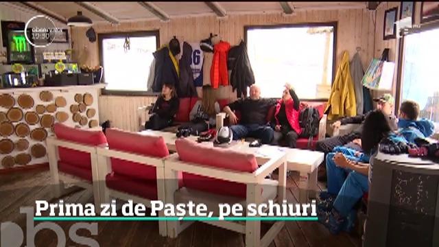 Prima zi de Paște, pe schiuri