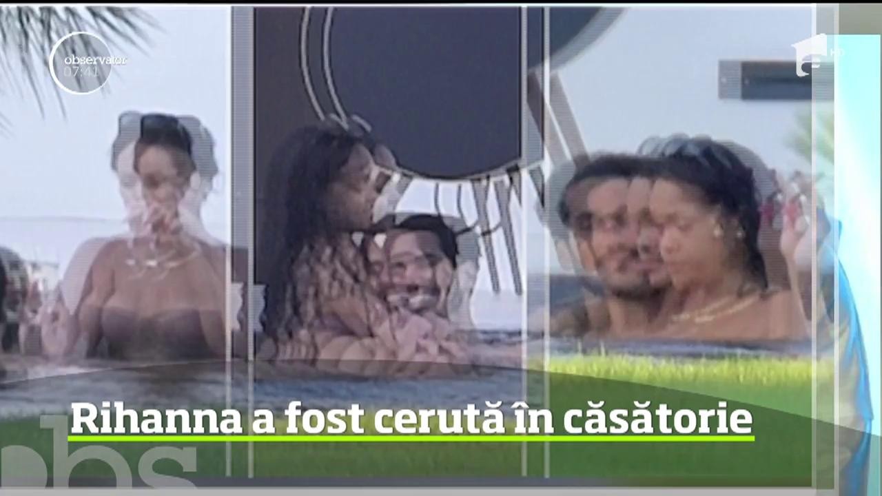 &Icirc;ncă o artistă este pe punctul de a ieşi din r&acirc;ndul celor mai r&acirc;vnite burlăciţe din lume. Rihanna a fost cerută &icirc;n căsătorie şi a acceptat!
