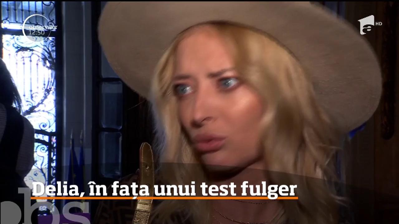 Delia, &icirc;n fața unui test fulger. Echipa Observator a luat-o la &icirc;ntrebări