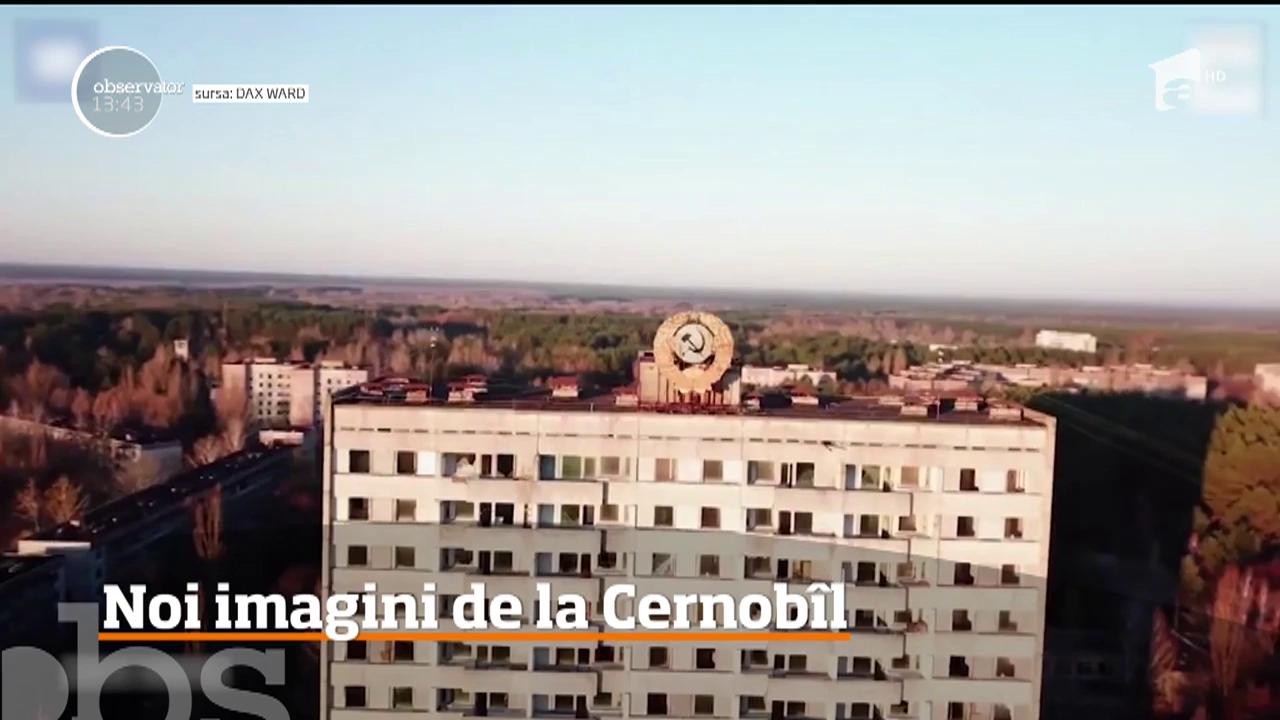 După mai bine de trei decenii de la dezastrul nuclear de la Cernob&icirc;l, au fost surprinse noi imagini din zona afectată