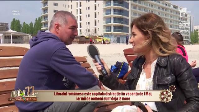 Litoralul rom&acirc;nesc, capitala distracției &icirc;n vacanța de 1 Mai. Mii de oameni au ajuns la mare