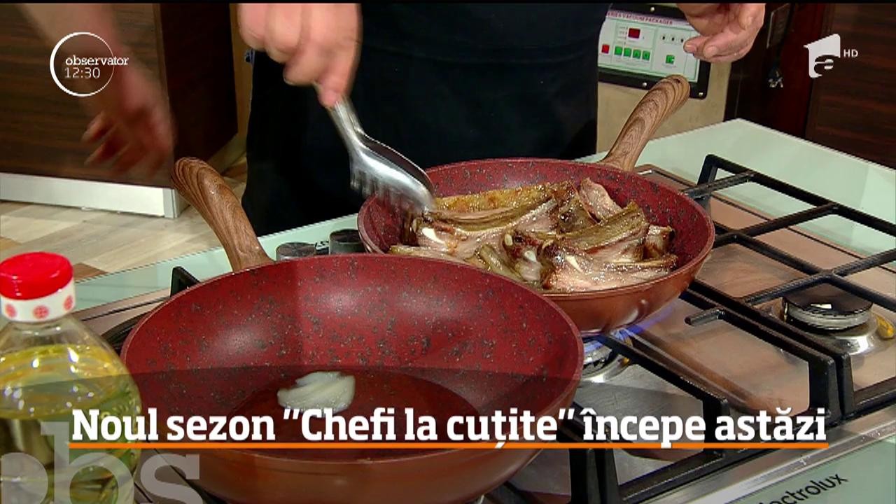 &Icirc;ncepe noul sezon "Chefi la cuțite"