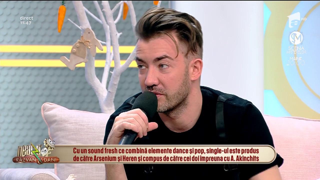 Arsenium dezvăluie meseria pe care și-o dorea &icirc;n copilărie: Voiam să fiu ca tata, inginer economist!