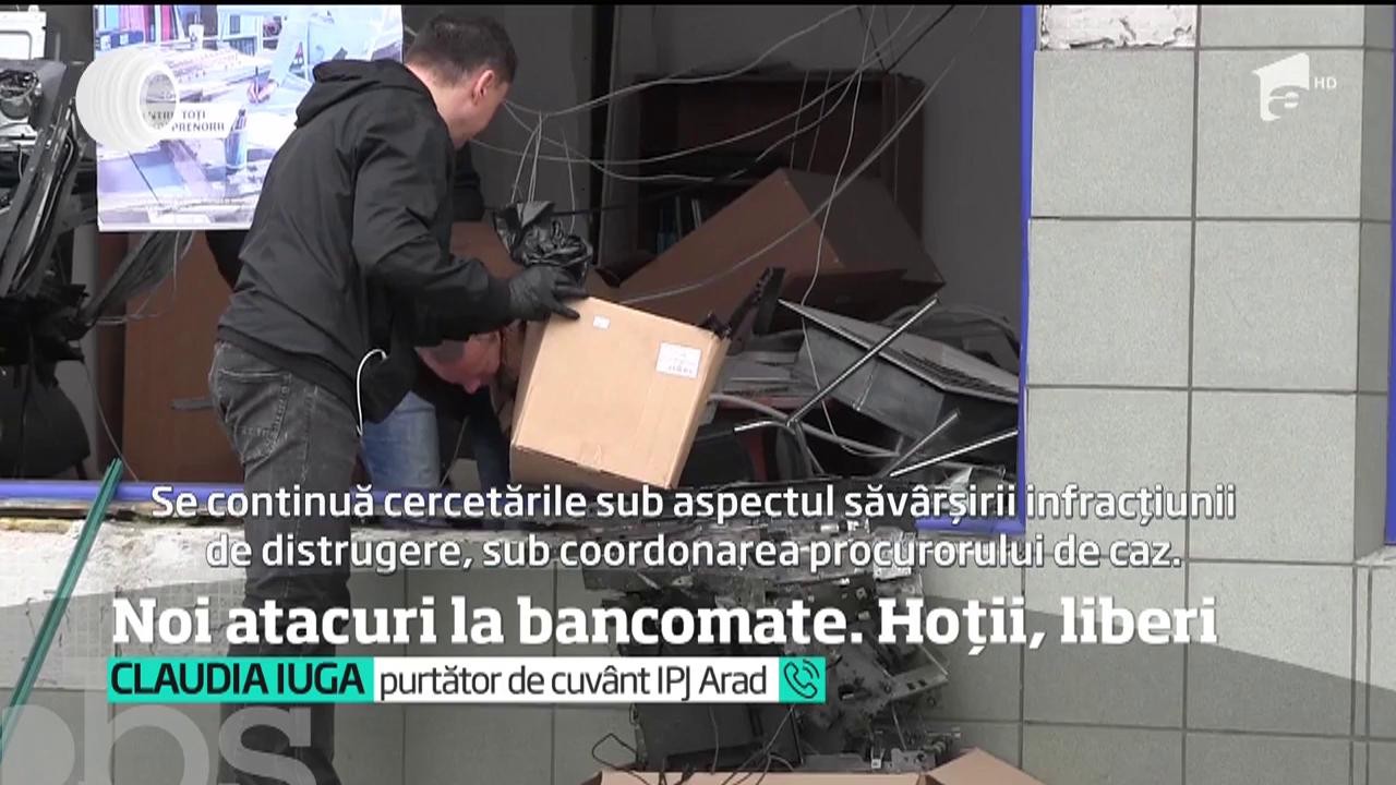 Revin jafurile după metoda explozie la bancomat