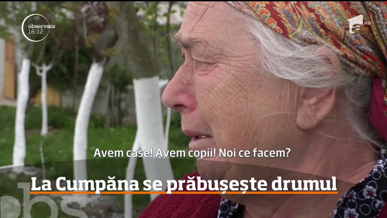 Alertă pe malul Canalului Dunărea-Marea Neagră, după ce drumul care străbate localitatea Cumpăna a &icirc;nceput să se rupă