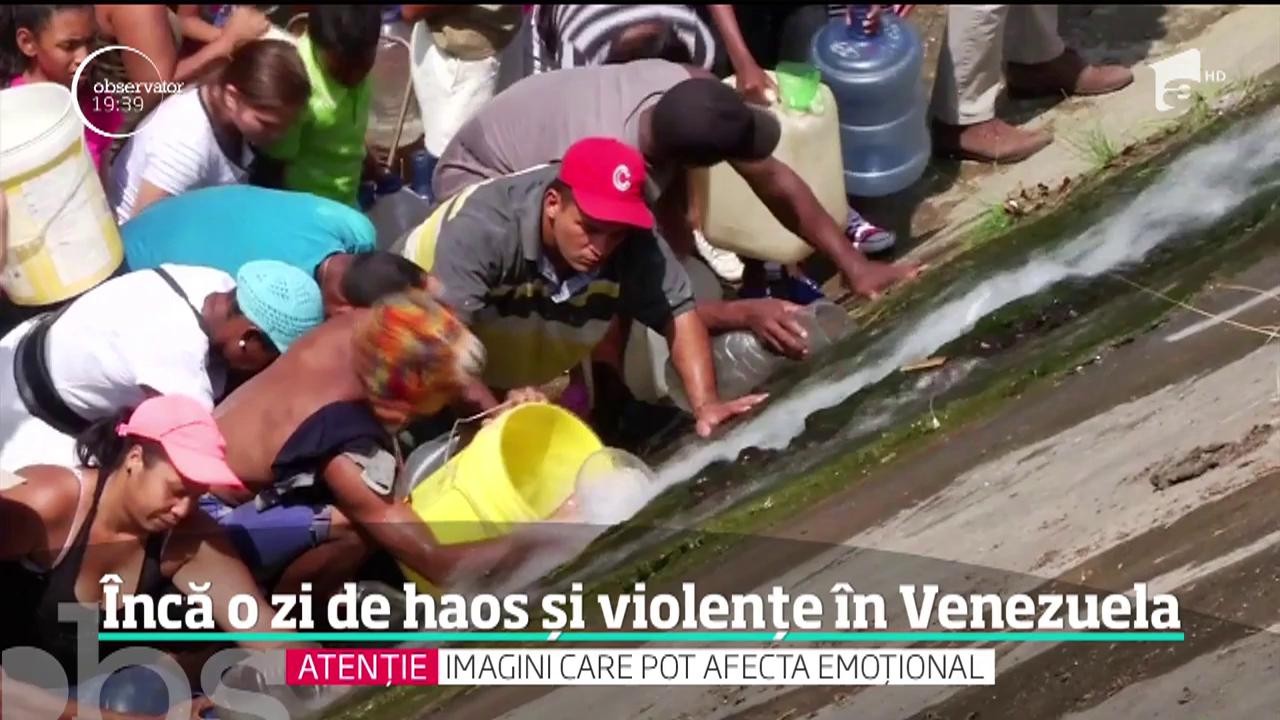 Tensiunea creşte &icirc;n Venezuela unde mii de oameni se luptă cu militarii &icirc;n stradă. Statele Unite iau &icirc;n calcul o intervenţie &icirc;n forţă